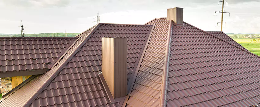 Residential Chimney Flashing Restoration in Huntington, WV
