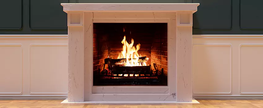Decorative Electric Fireplace Installation in Huntington, West Virginia