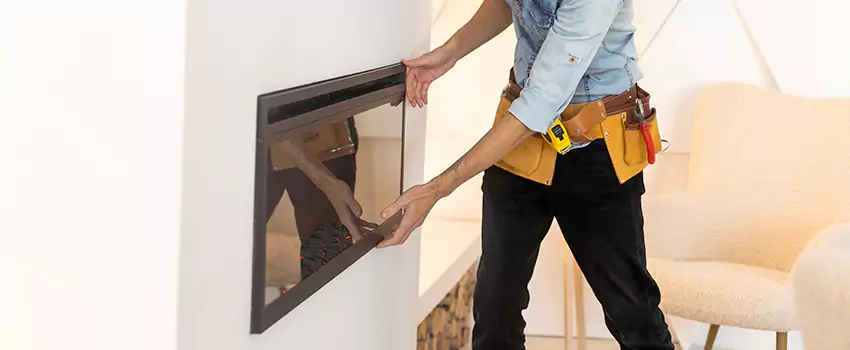 Metal Fireplace Installation in Huntington, West Virginia