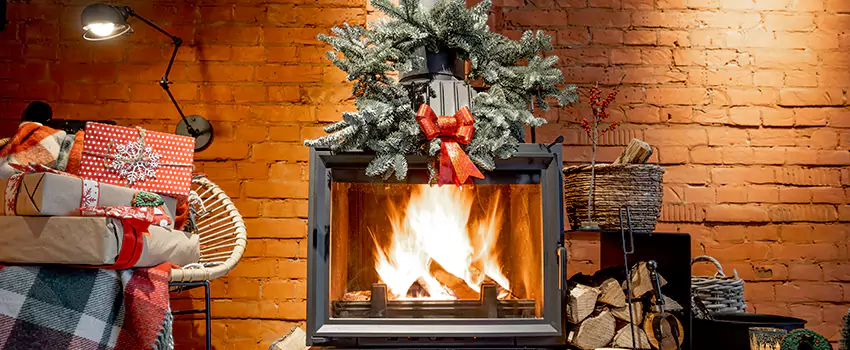 Travis Industries Linear Gas Fireplace Installation in Huntington, West Virginia