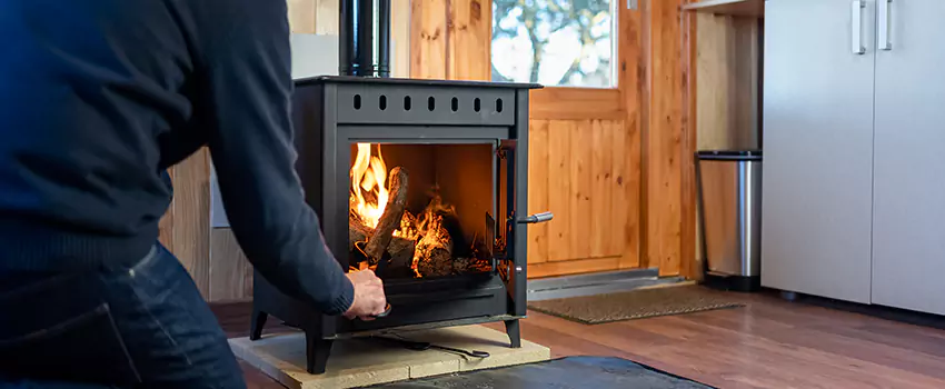 Open Hearth Wood Fireplace Installation in Huntington, WV